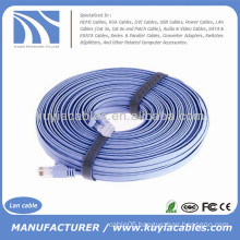 Wholesale 30 FT RJ45 Cat6 Cat6e Flat Lan Cable 10M 30FT